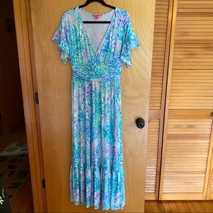 Lilly Pulitzer Jessi dress in Amethyst Tint Craysea